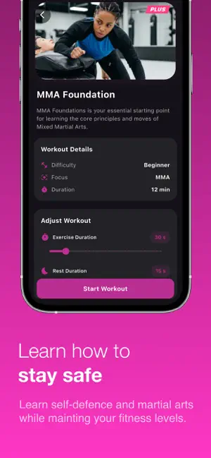 Self Defense Fitness - PowHer screenshot 3