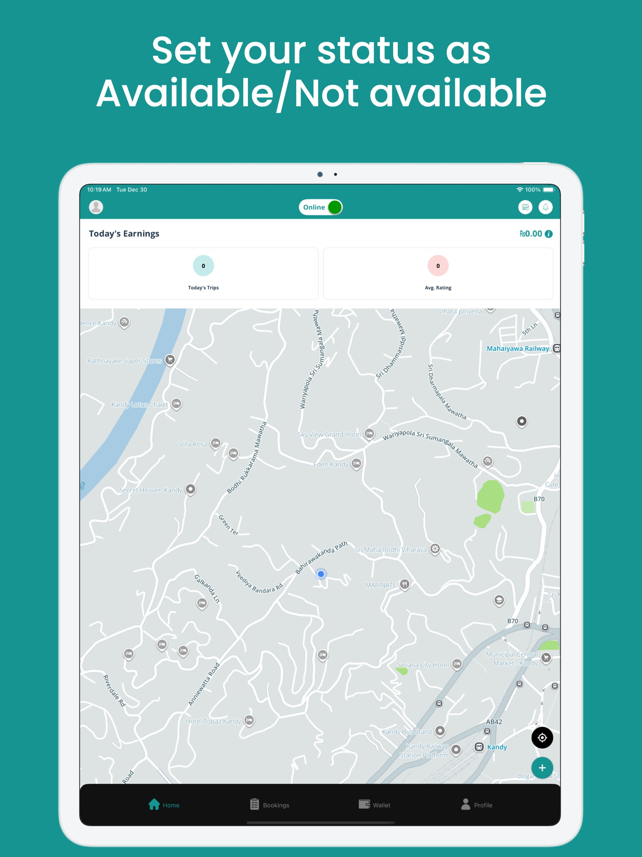 Hari Gamana - Driver App