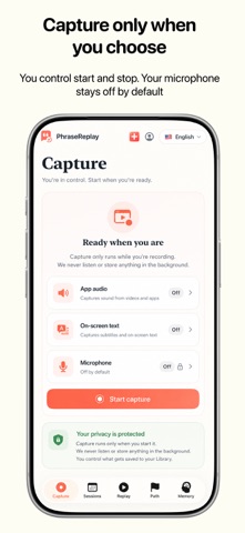 Phrase Replay: Capture & Learn Screenshot 10 of 10