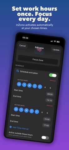 inZono: Focus & App Blocker Screenshot 3 of 6