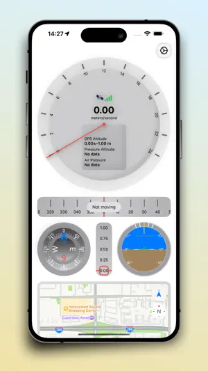 SpeedX: Speedometer, Altimeter screenshot 1