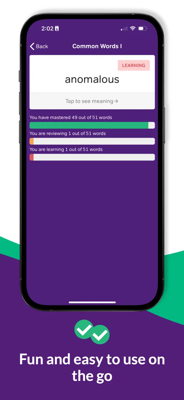 Screenshot #2 pour GRE Vocabulary Flashcards