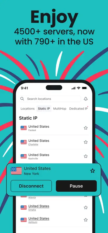 Surfshark VPN: Fast & Private screenshot 3 of 7