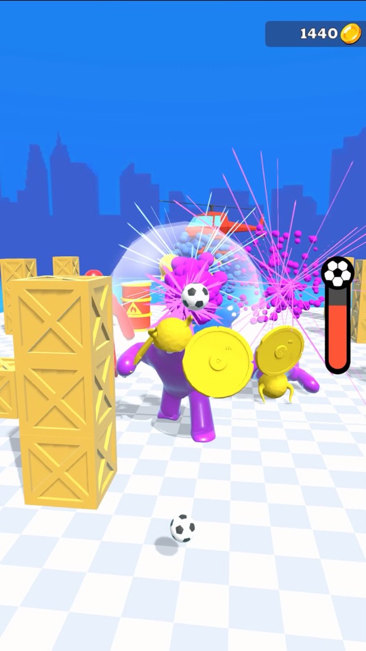 #8. Crazy Blob Hero 3d - Big Slug (iOS) 由: Playense