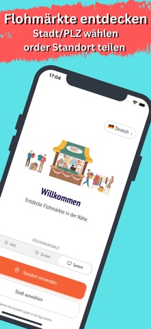 Flohmarkt Finder screenshot