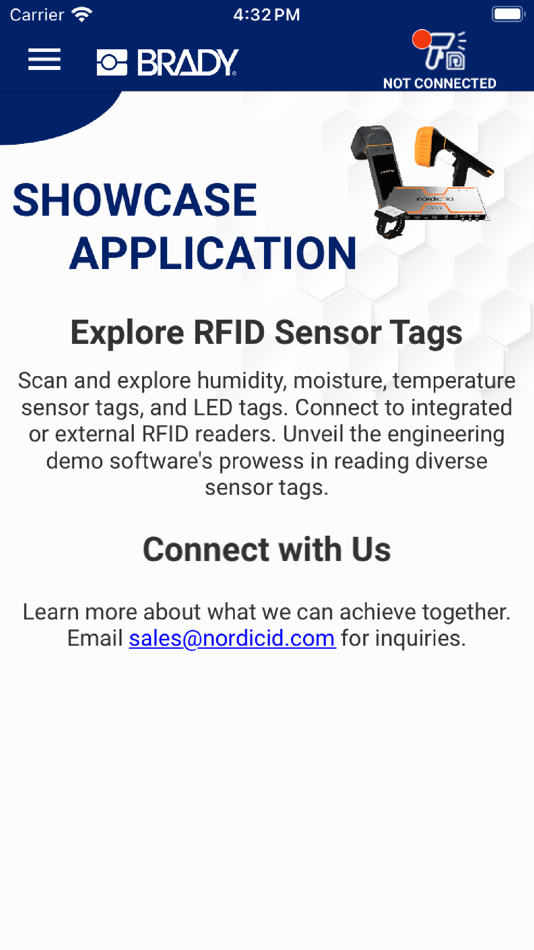 #2. Nordic ID Sensor Tag Reader (iOS) 由: Nordic ID Oy