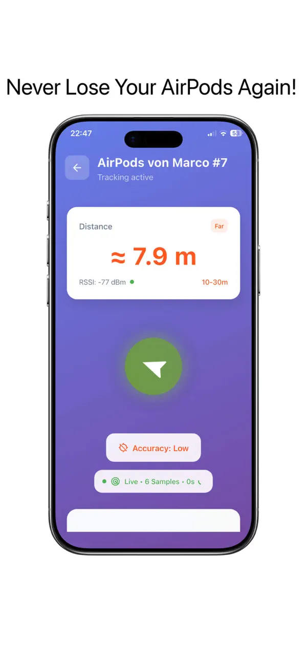 Screenshot #1 pour Bluetooth Finder & Tracker