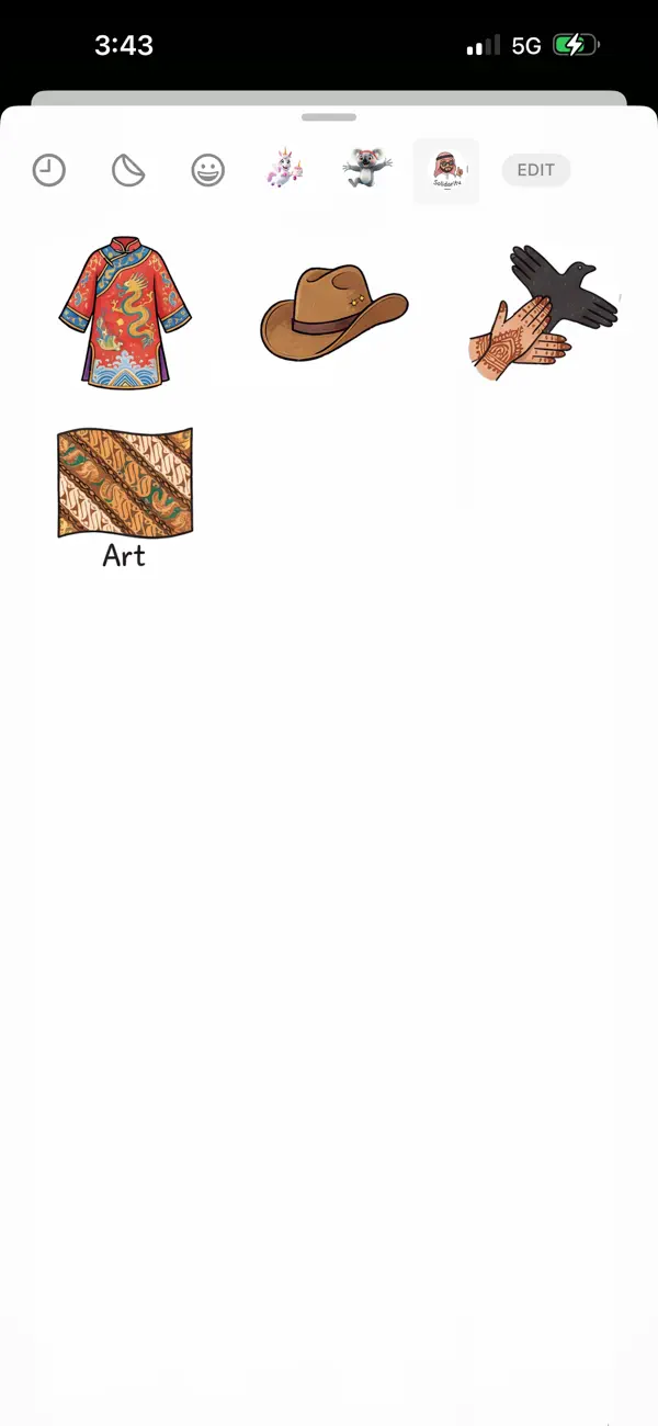 Screenshot #3 pour Global Style Stickers