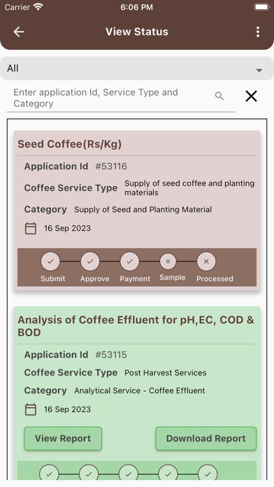 India Coffee App Screenshot