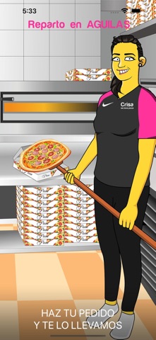 Pizzeria Crisa AGUILAS screenshot