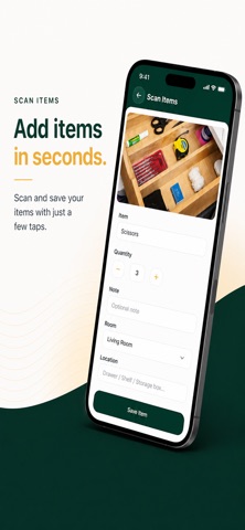 MIRA - My Inventory Recall App screenshot