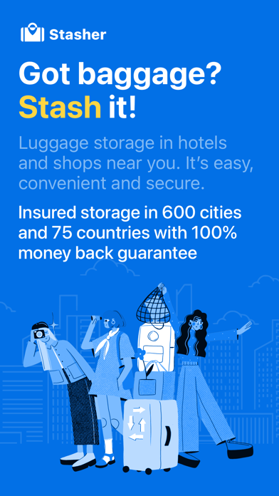 Stasher Luggage Storage Screenshot