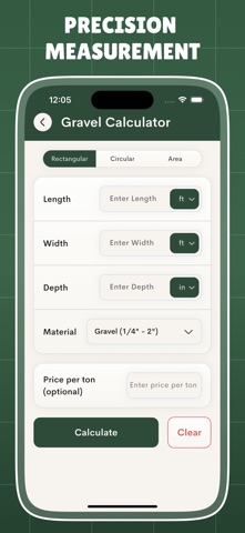 Landscaping Calculator. screenshot