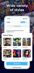 AI Art Picture Generator: Dali screenshot #2 for iPhone