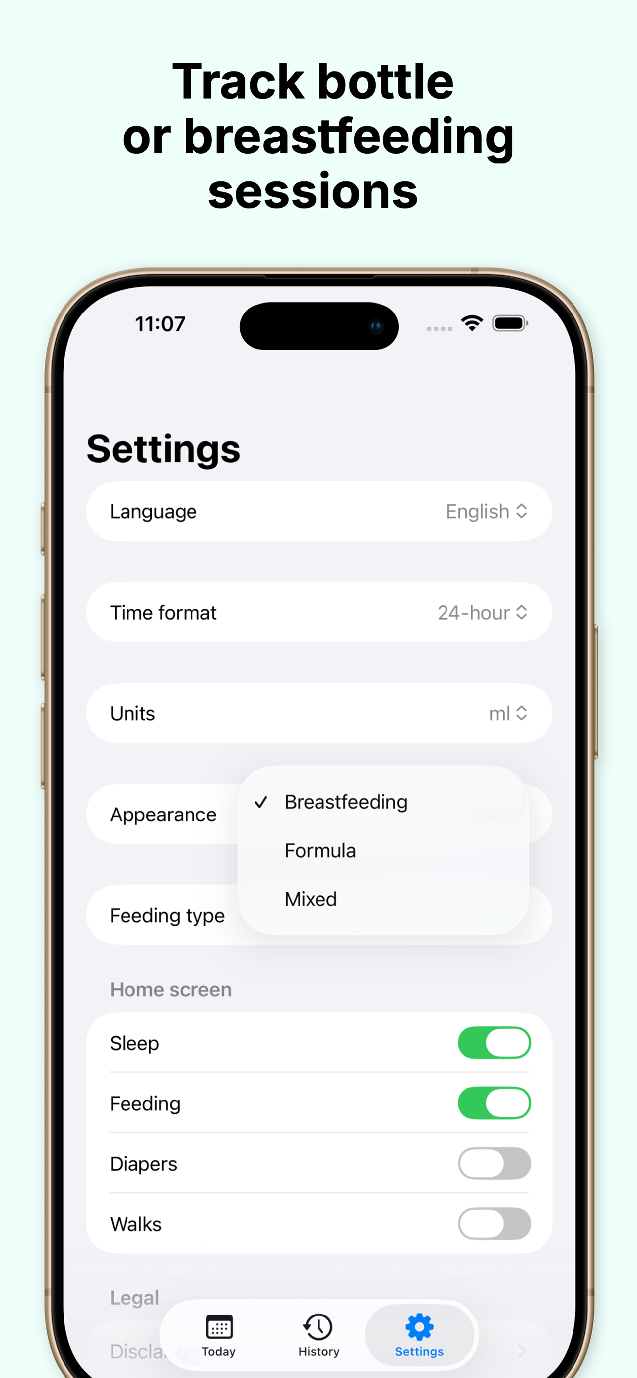 Baby Tracker: Simple Care screenshot 6
