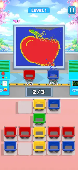 Sand Art: Color Puzzle Game screenshot 1