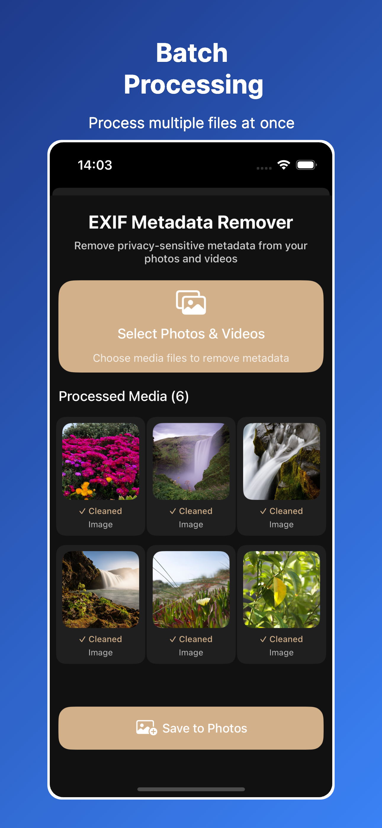 NoExif - Photo Privacy Tool screenshot 2