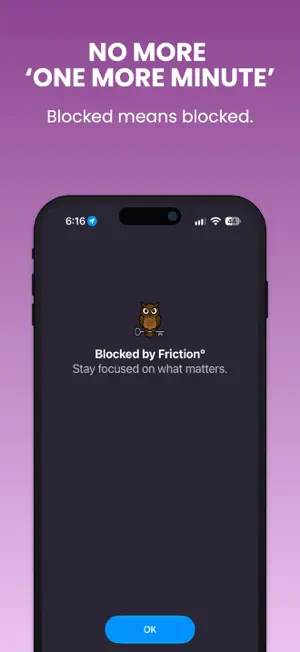 Friction°: App Blocker & Focus screenshot 1