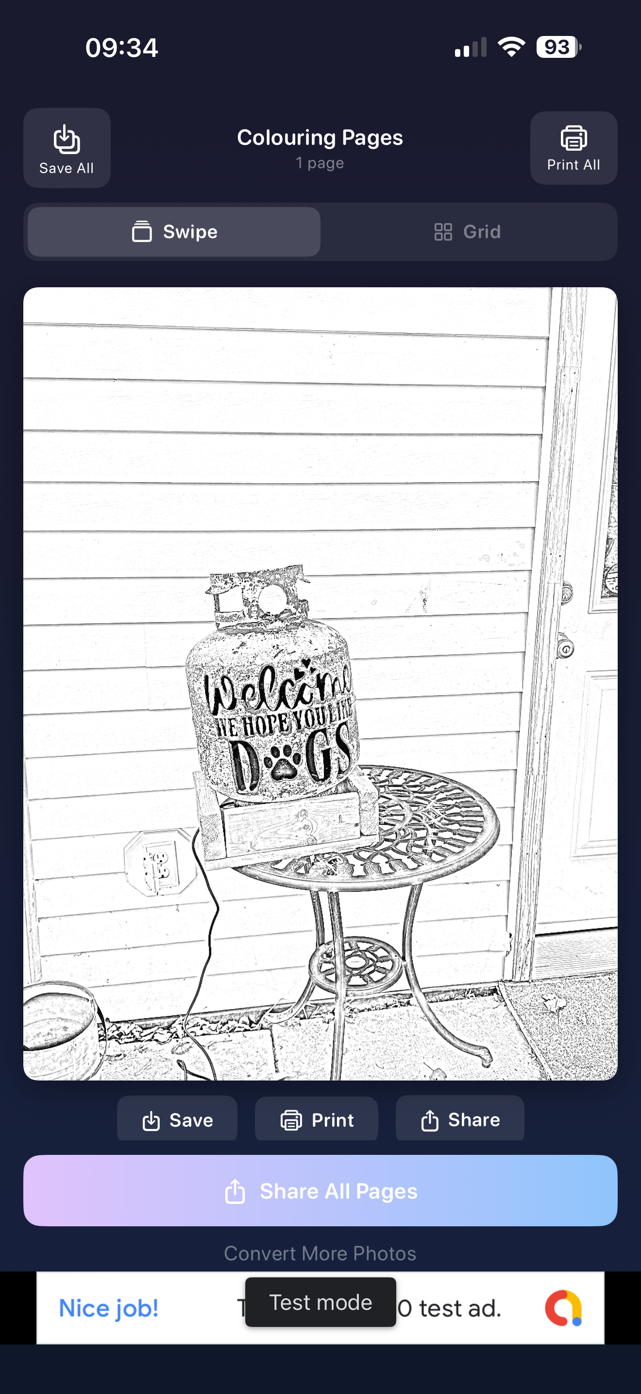 Photo to Colouring Book screenshot 4