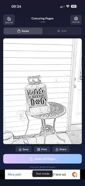 Photo to Colouring Book screenshot 4