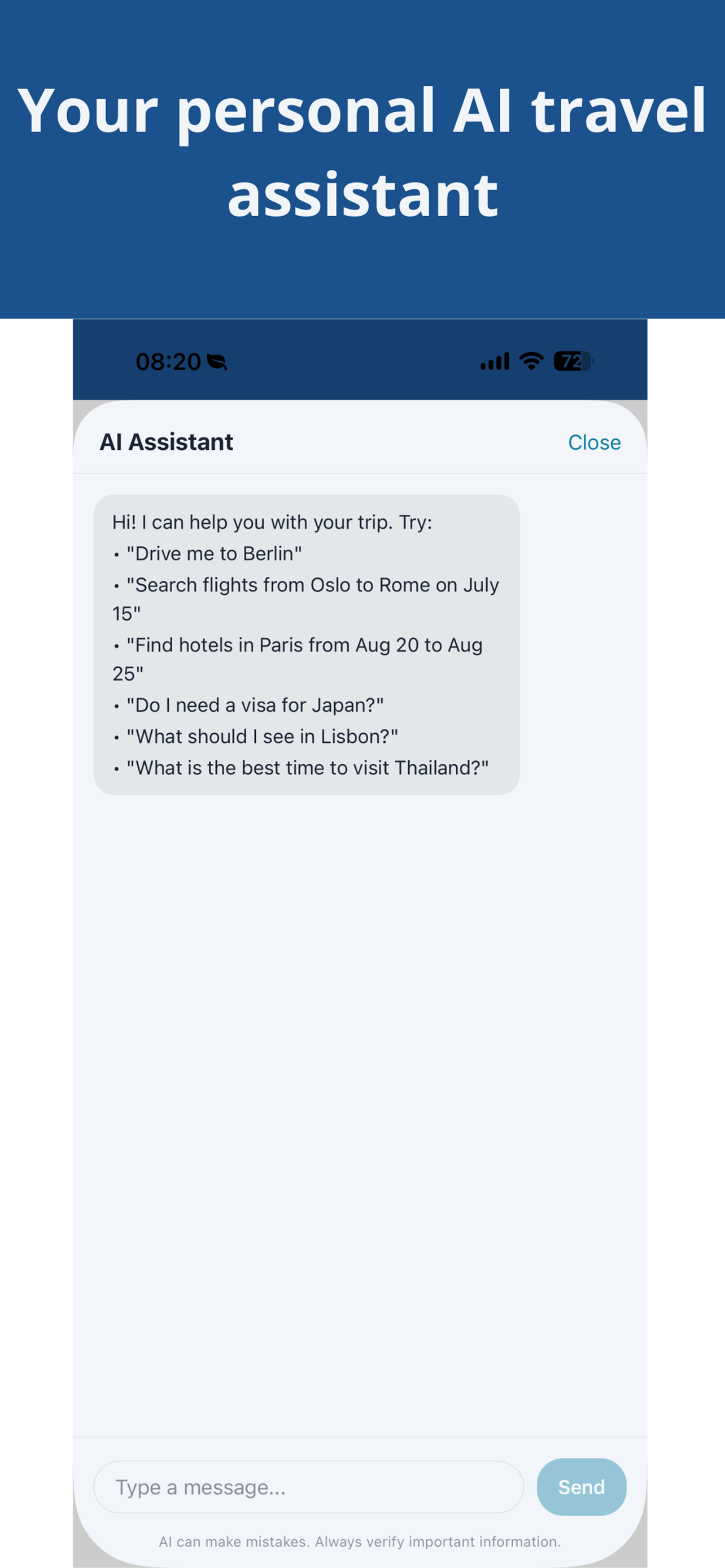 PlanTravel – Trip Planner screenshot 7