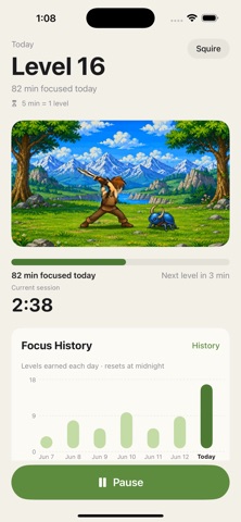 Daily Levels screenshot