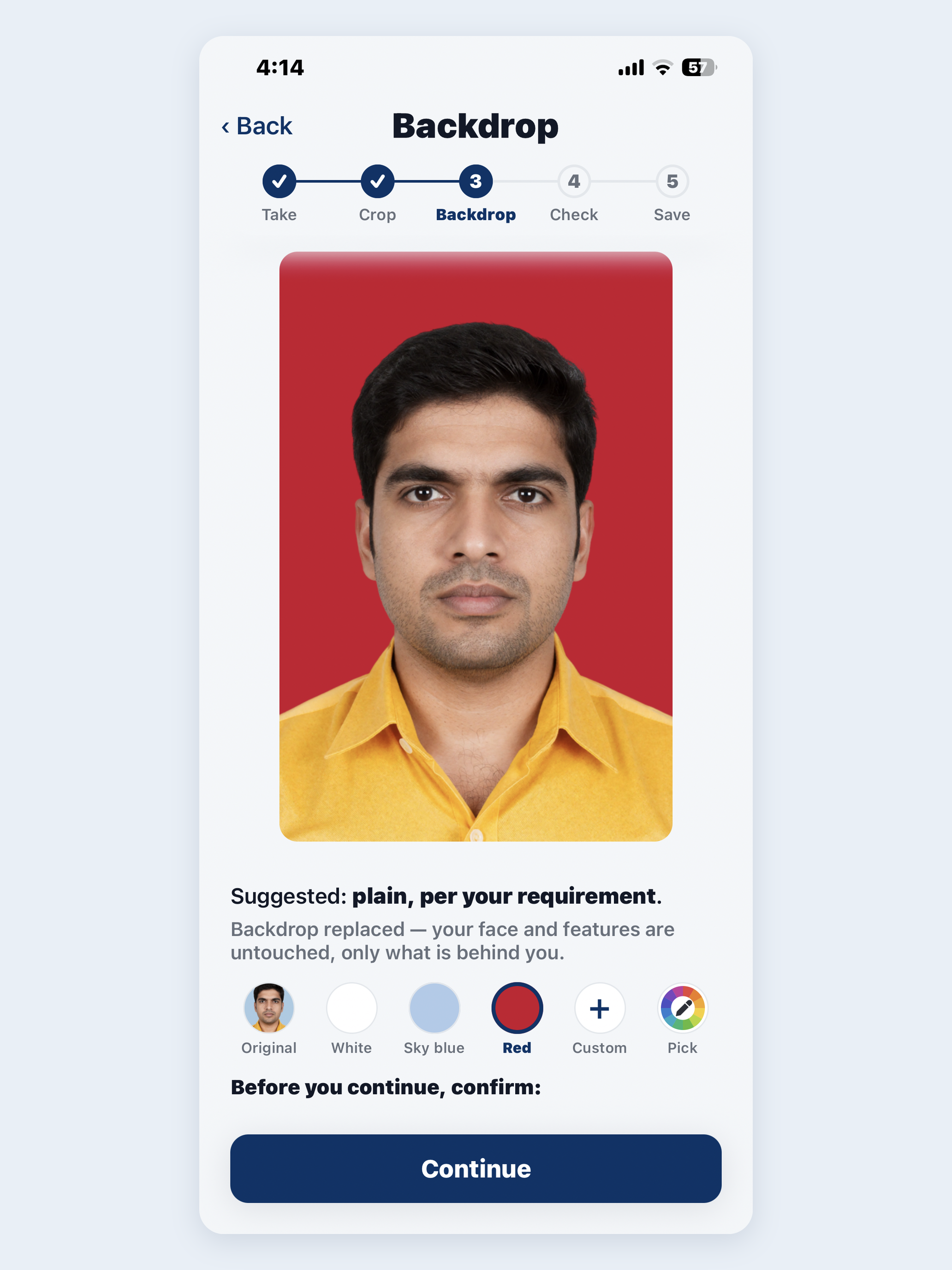 Passport Photo — PassProof screenshot 18