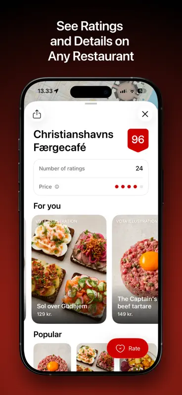 Vota - Restaurant Finder screenshot 6 of 8