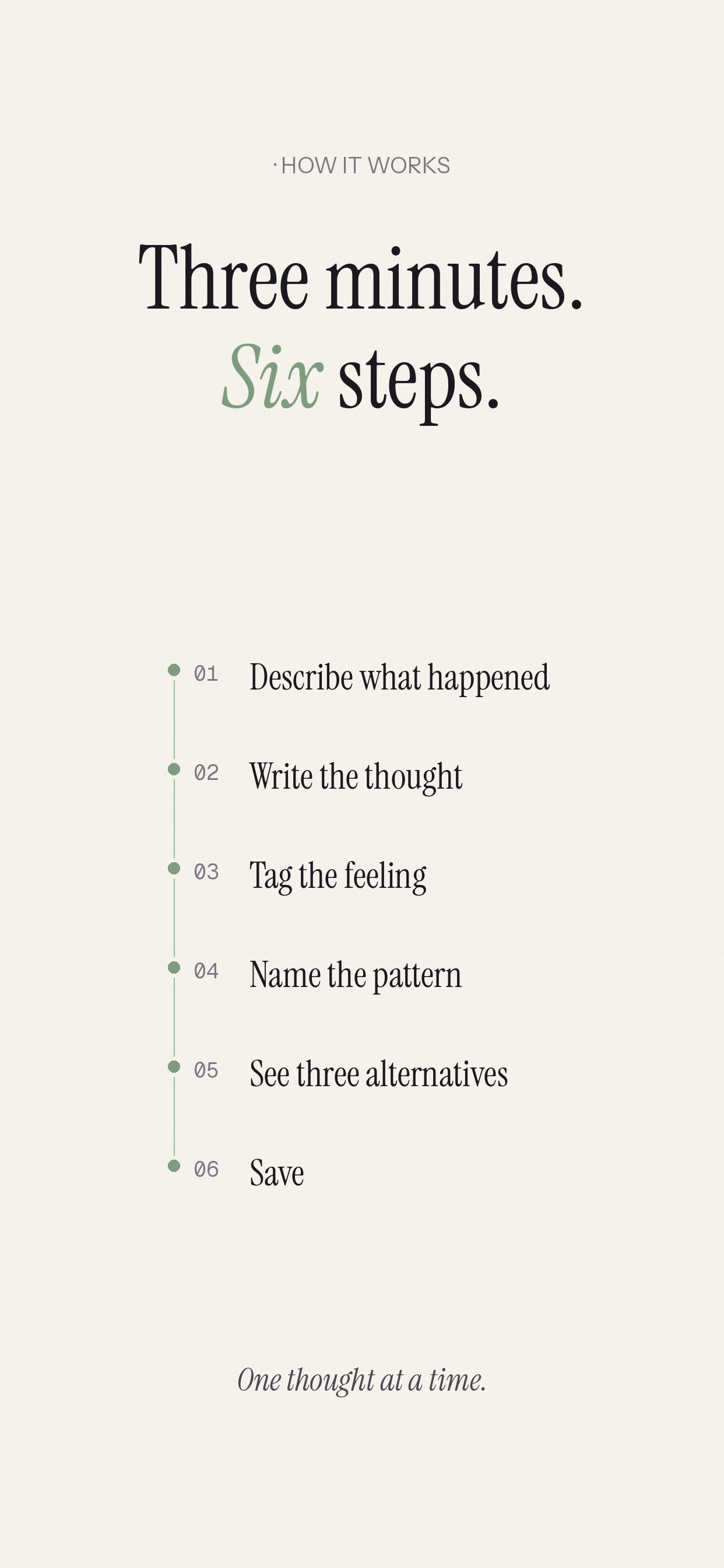 Reframe: Stop Overthinking screenshot 3