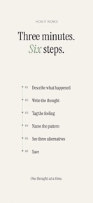 Reframe: Stop Overthinking screenshot
