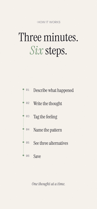 Reframe: Stop Overthinking Screenshot 3 of 10