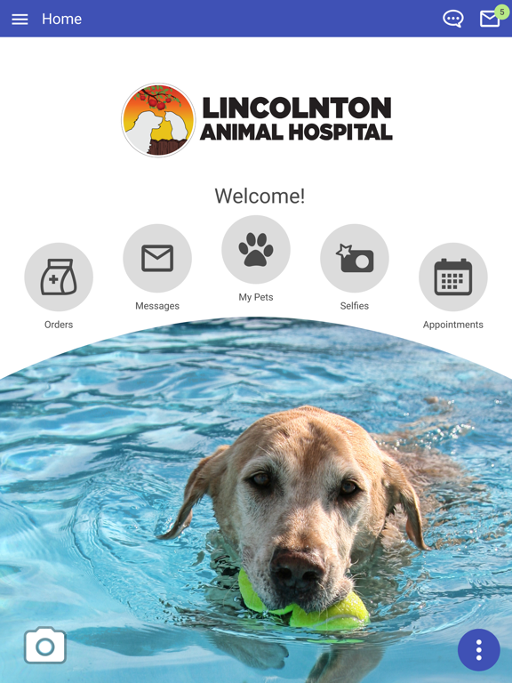 Lincolnton Animal Hospital iPad screenshot
