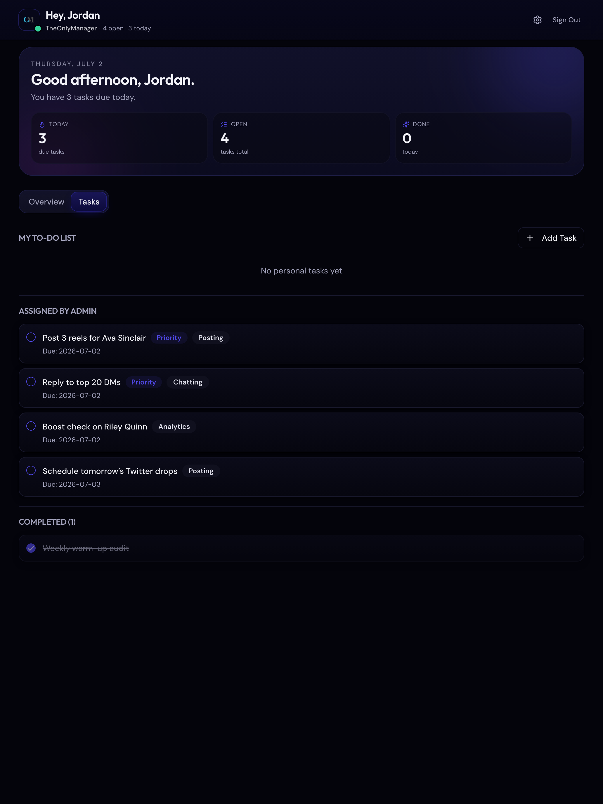 TheOnlyManager screenshot 7