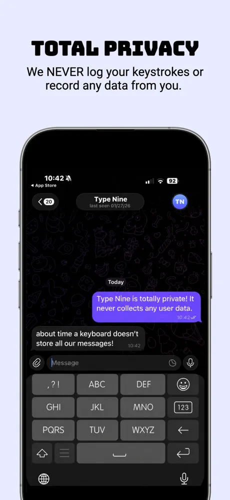 Type Nine - T9 Keyboard screenshot 6