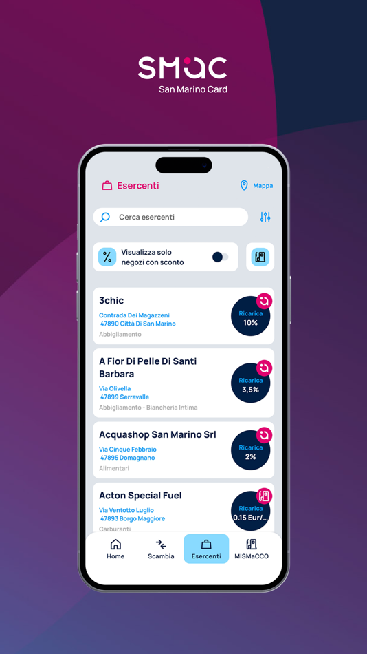 #9. SMaC Card (iOS) Podle: Segreteria di stato Finanze e Bilancio