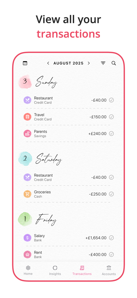 Budget Planner App - Fleur screenshot 5