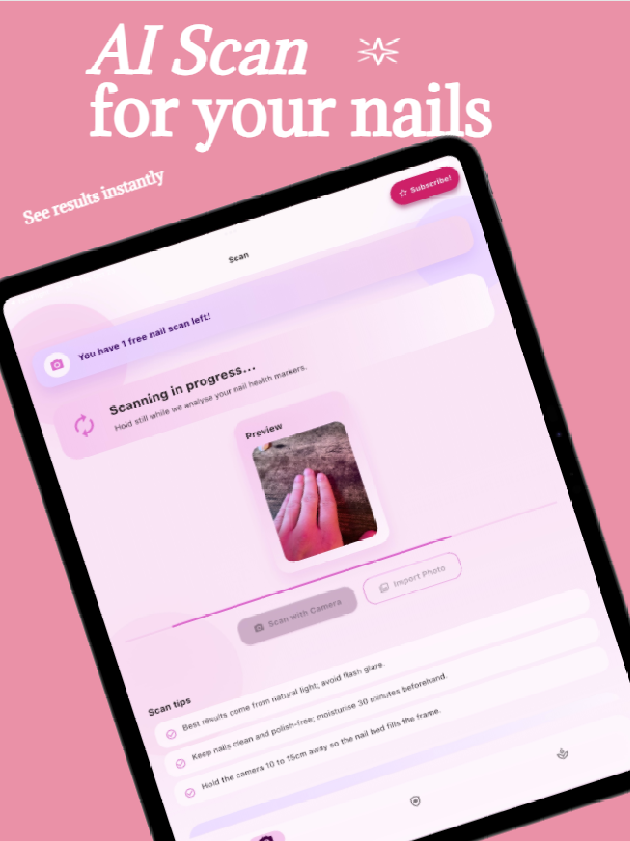 AI Nail Scanner