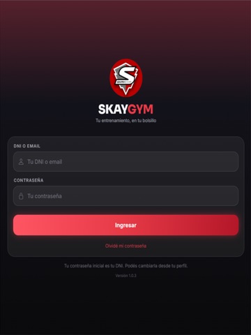 SKAYGYM iPad screenshot 1