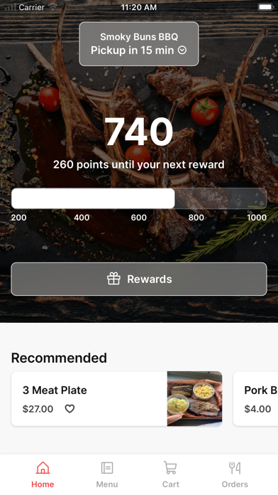 Smoky Buns app screenshot