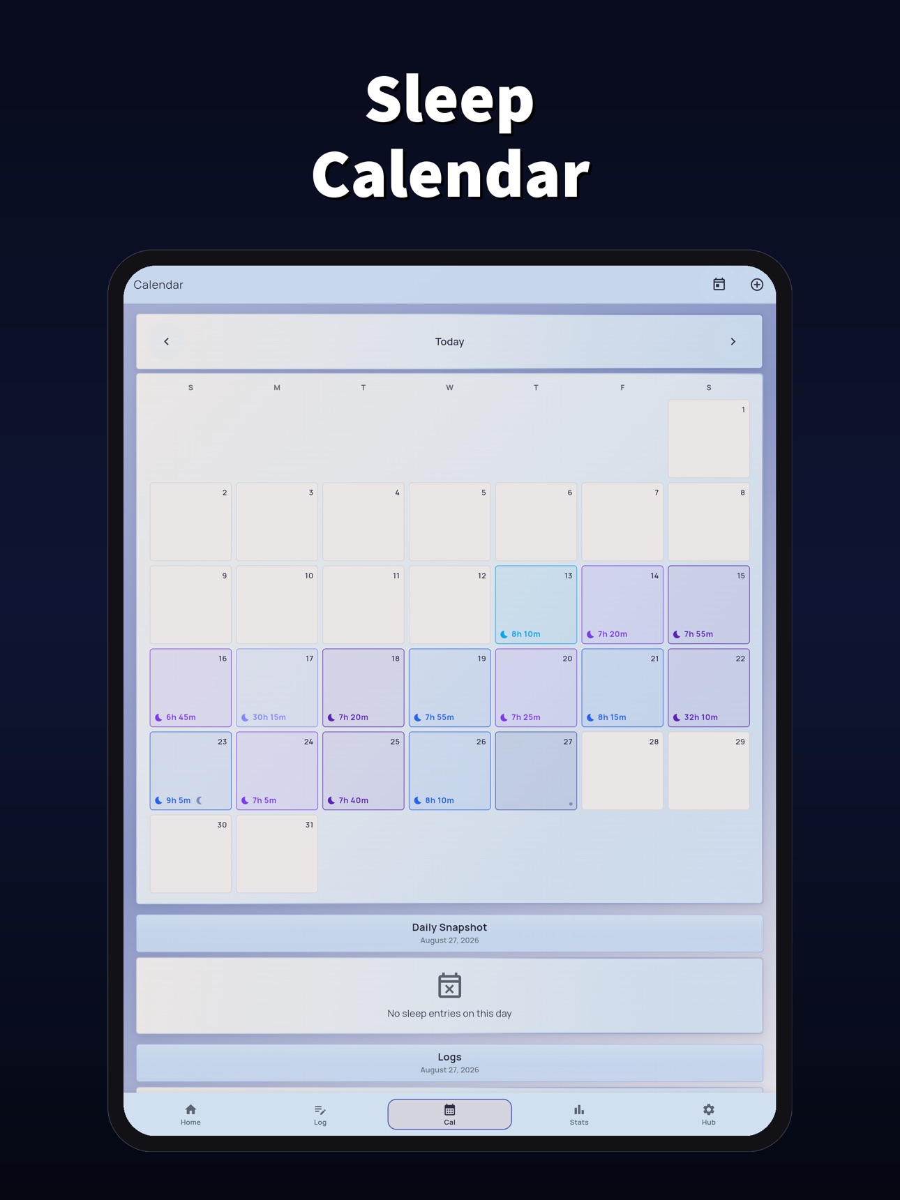 Screenshot 8 of SleepBuddy App