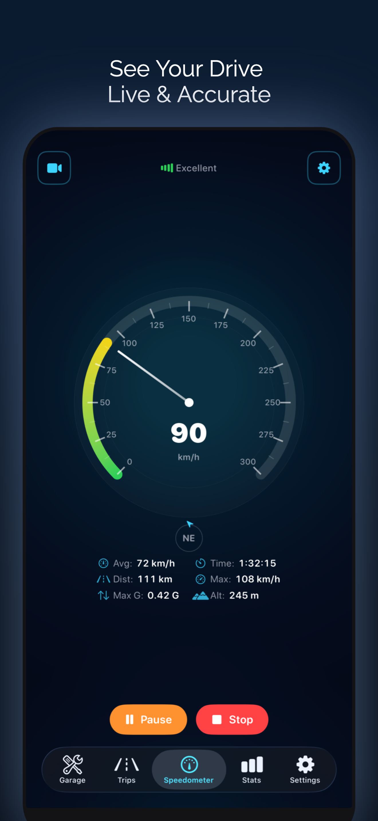 Speedometer: Driving Tracker