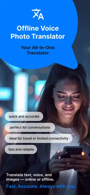 Offline Voice Photo Translator screenshot 1