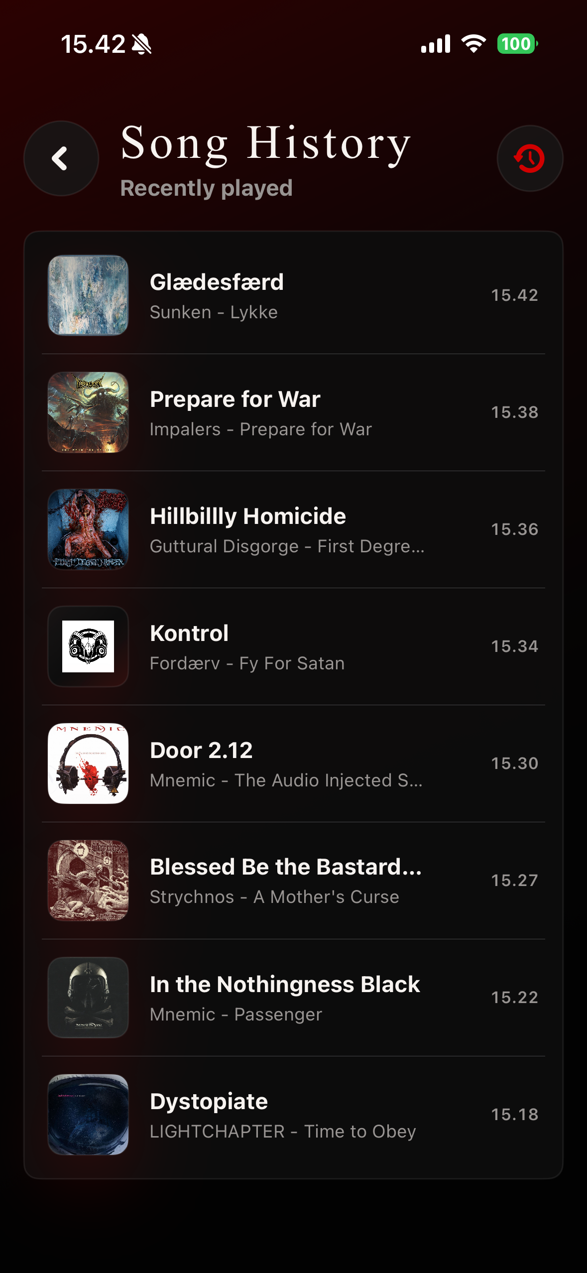 Den Tunge Radio screenshot 4