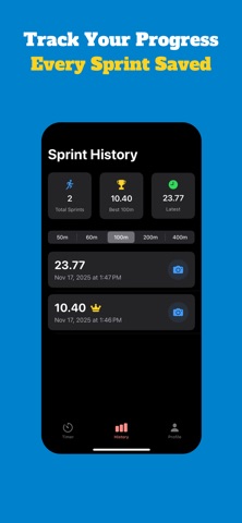 SoloSprint - Sprint Timer Screenshot 3 of 4