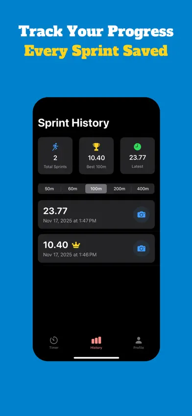 SoloSprint - Sprint Timer screenshot 3