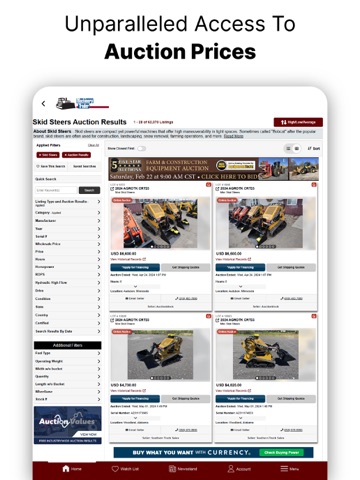 MachineryTrader: Buy Equipment iPad screenshot