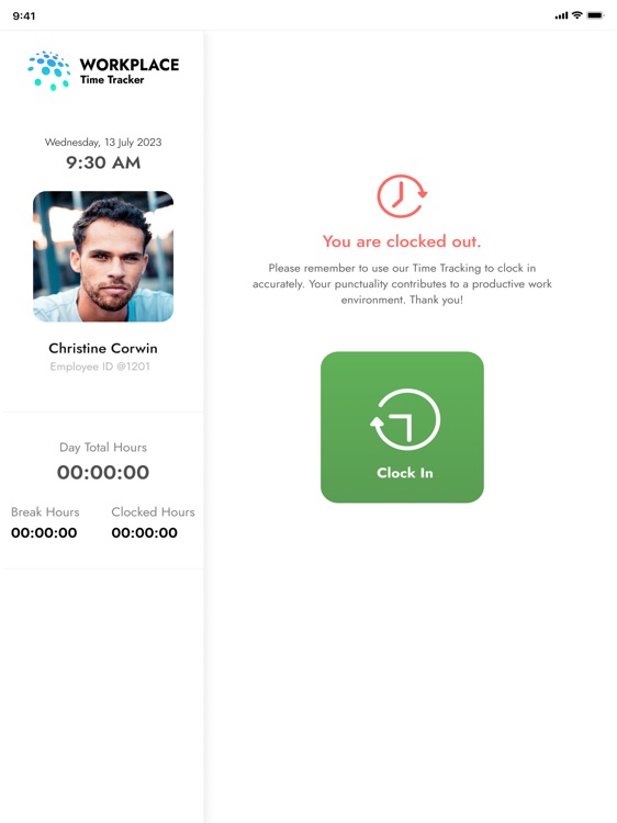 Vision Time Tracking