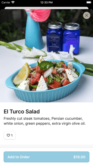 El Turco Turkish Food iPhone screenshot 4 - Food & Drink app