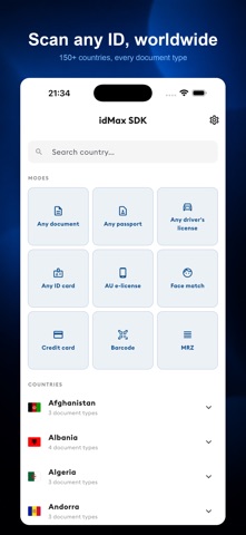 idMax SDK Screenshot 1 of 5