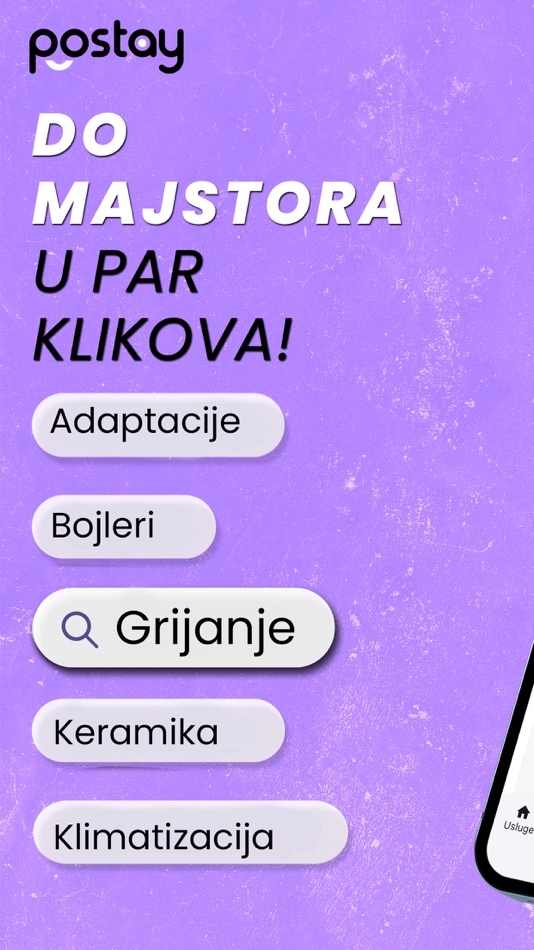 #1. Postay - nađi majstora (iOS) Von: Postaj